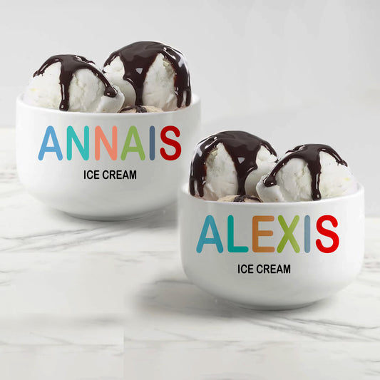 Kids Ice Cream Bowls