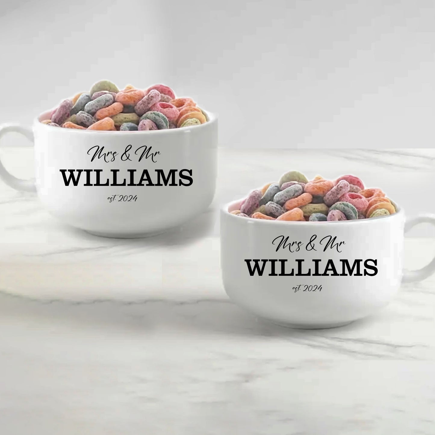 Romantic Cereal Bowls