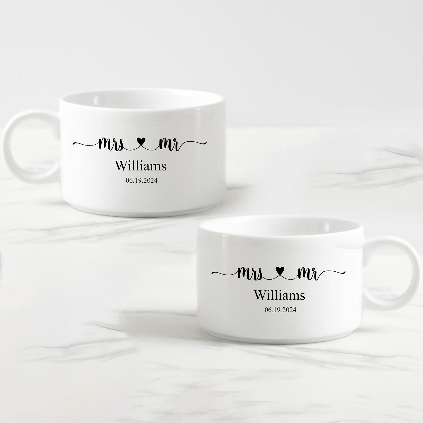 Custom Ice Cream Bowls For Wedding