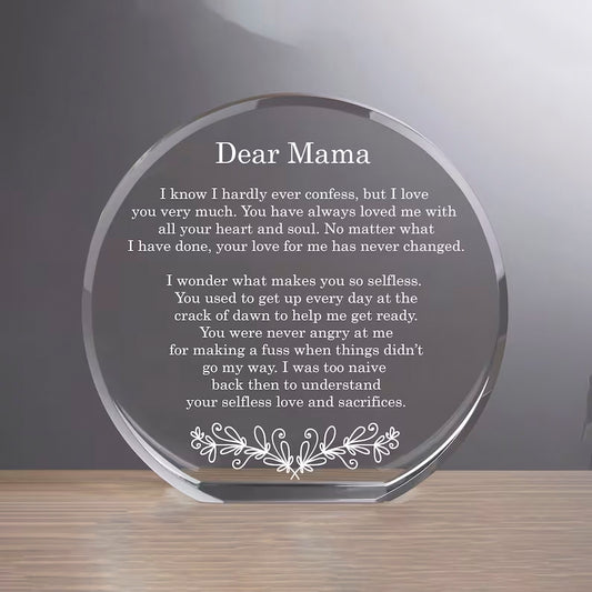 Personalized Message Keepsake Circle