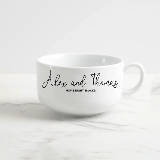 Personalized Large Bowl
