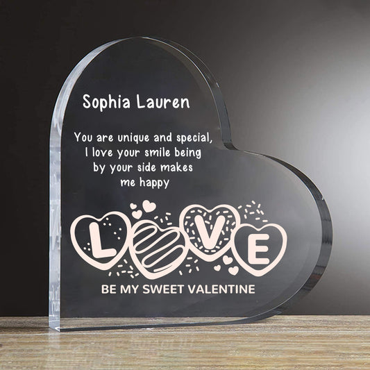 Egraved Personalized Keepsake Heart