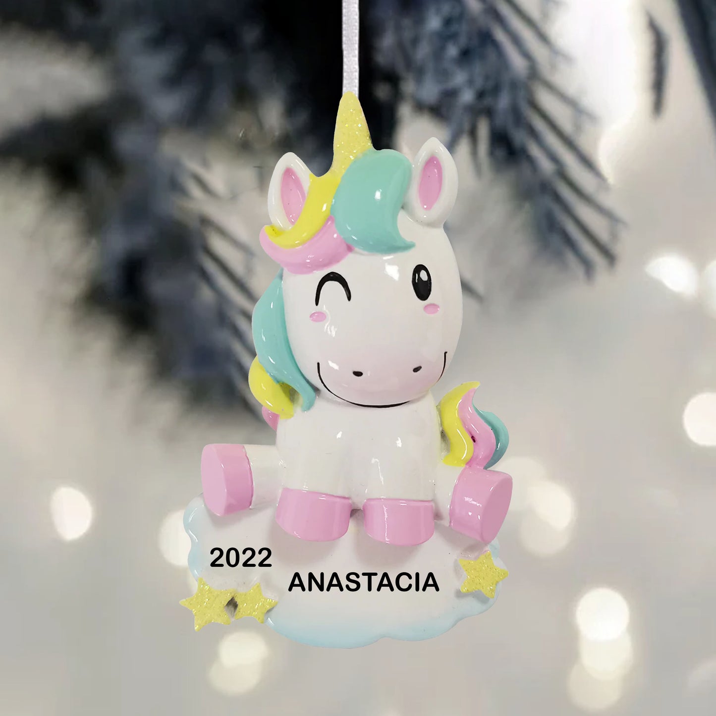 Unicorn Christmas Ornaments