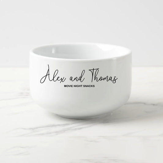 Personalized Valentine's Bowl