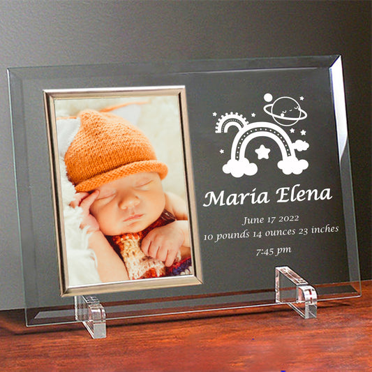 Baby Glass Photo Frame