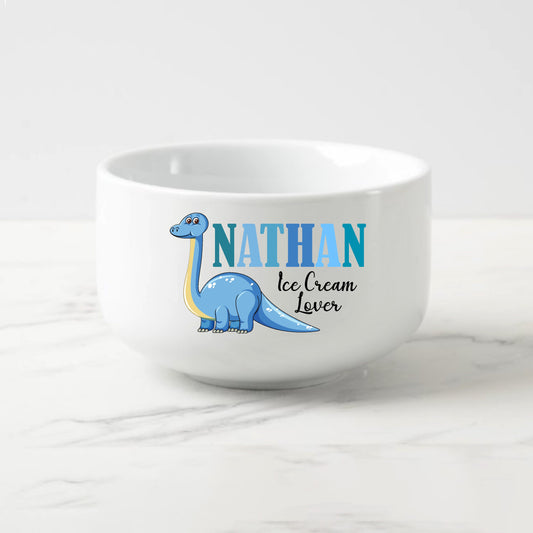 Dinosaur Personalized Bowl