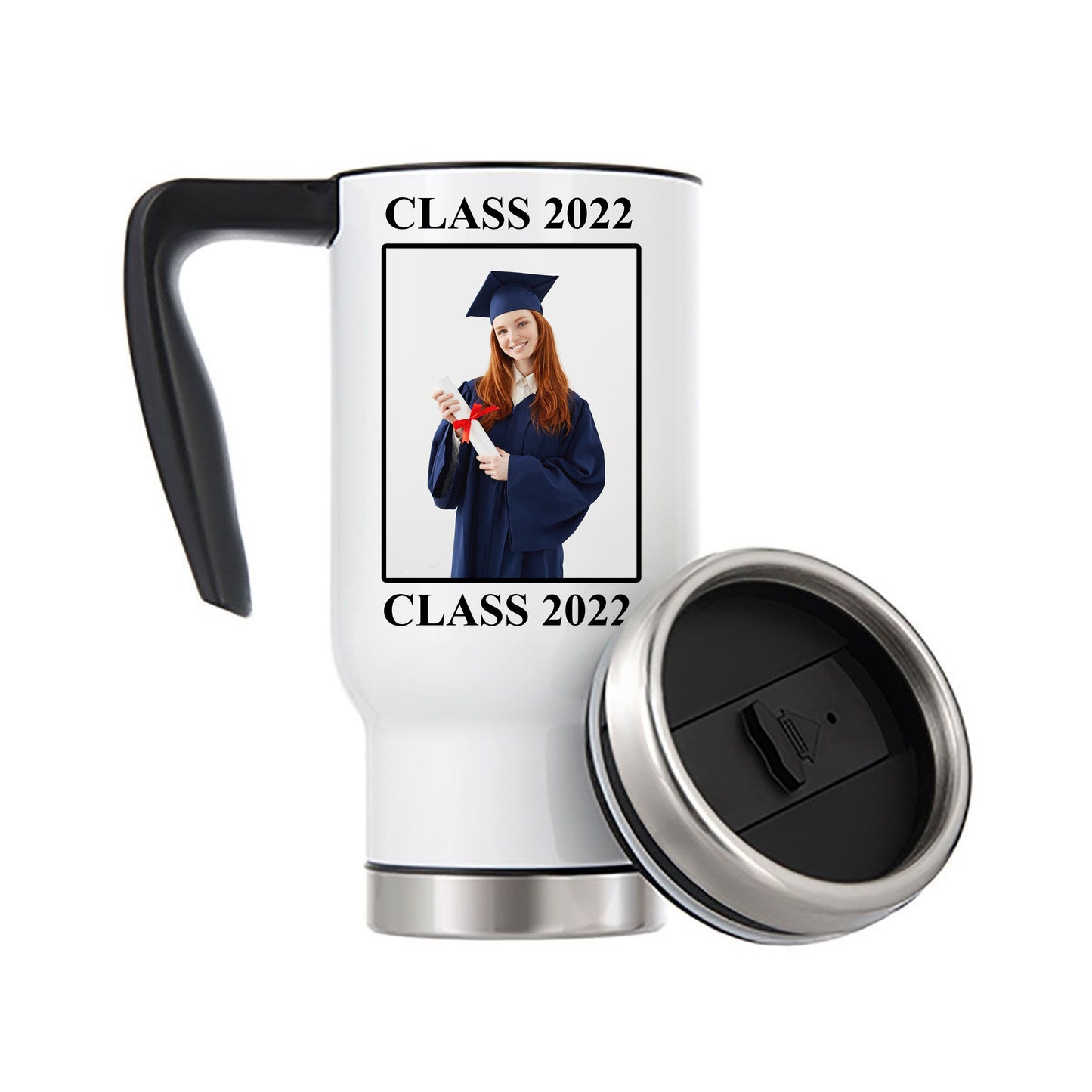 Personalized Photo Travel Mug