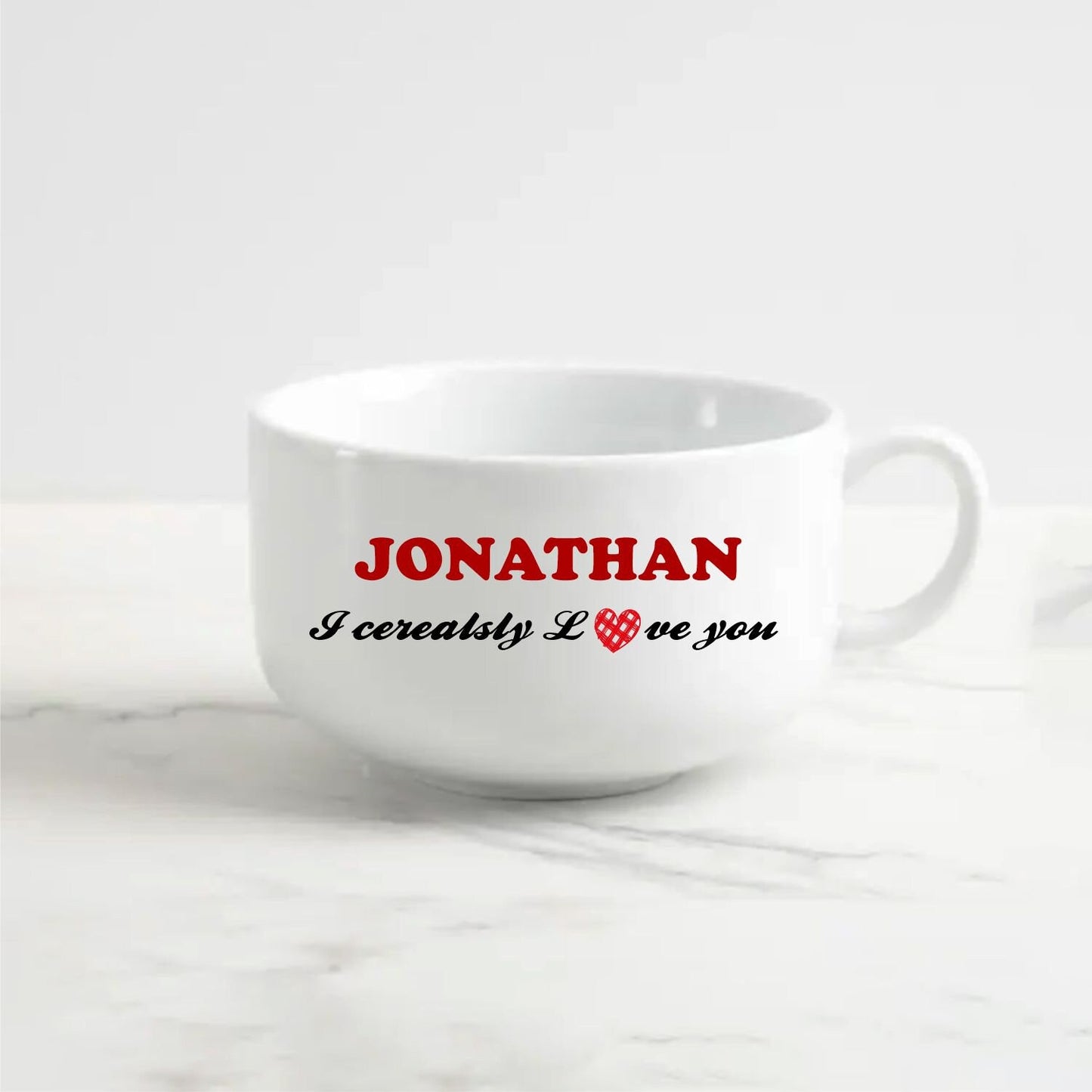 Personalized Ice Cream Bowl