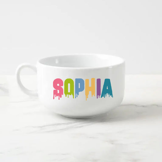 Personalized Ice Cream Bowl
