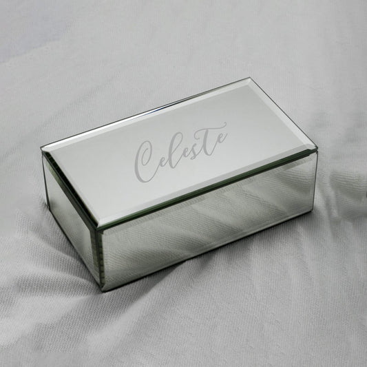 Mirrored Jewelry Box