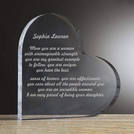 Heart Keepsake For Birthday Gift