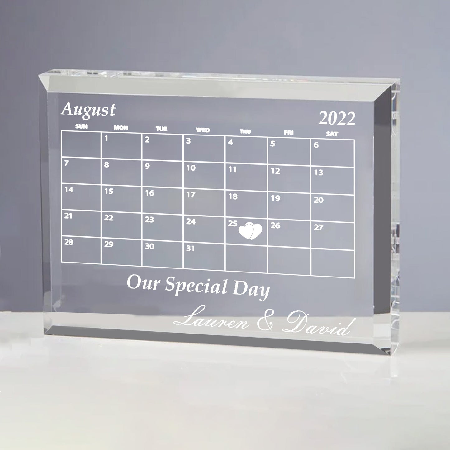 Personalized Keepsake Block