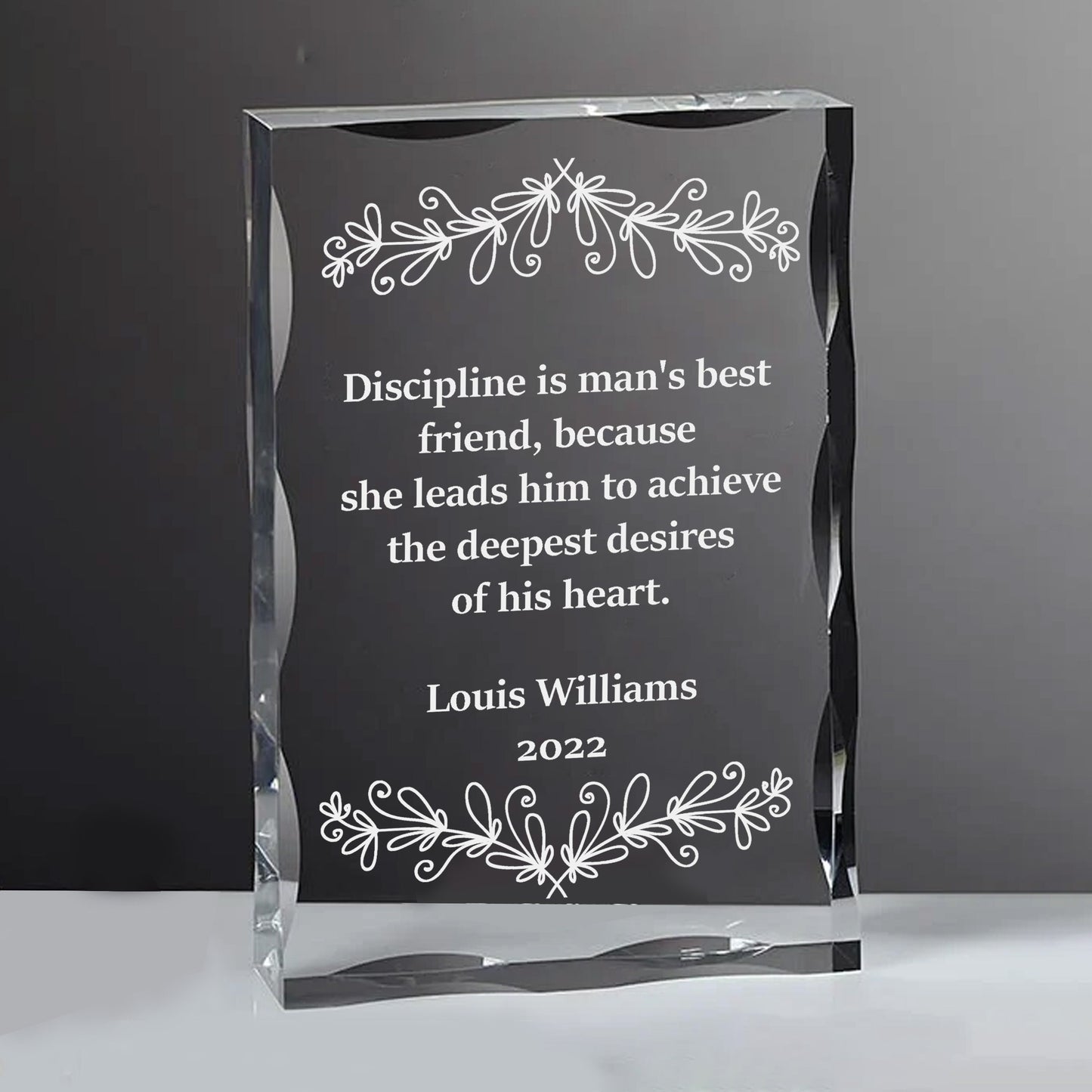 Personalized Block Keepsake