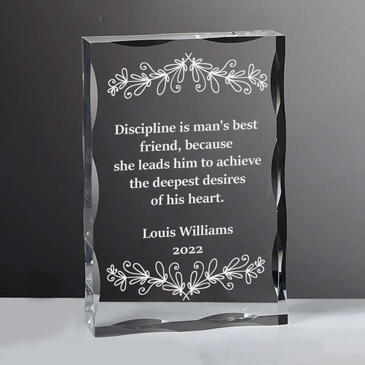 Personalized Block Keepsake