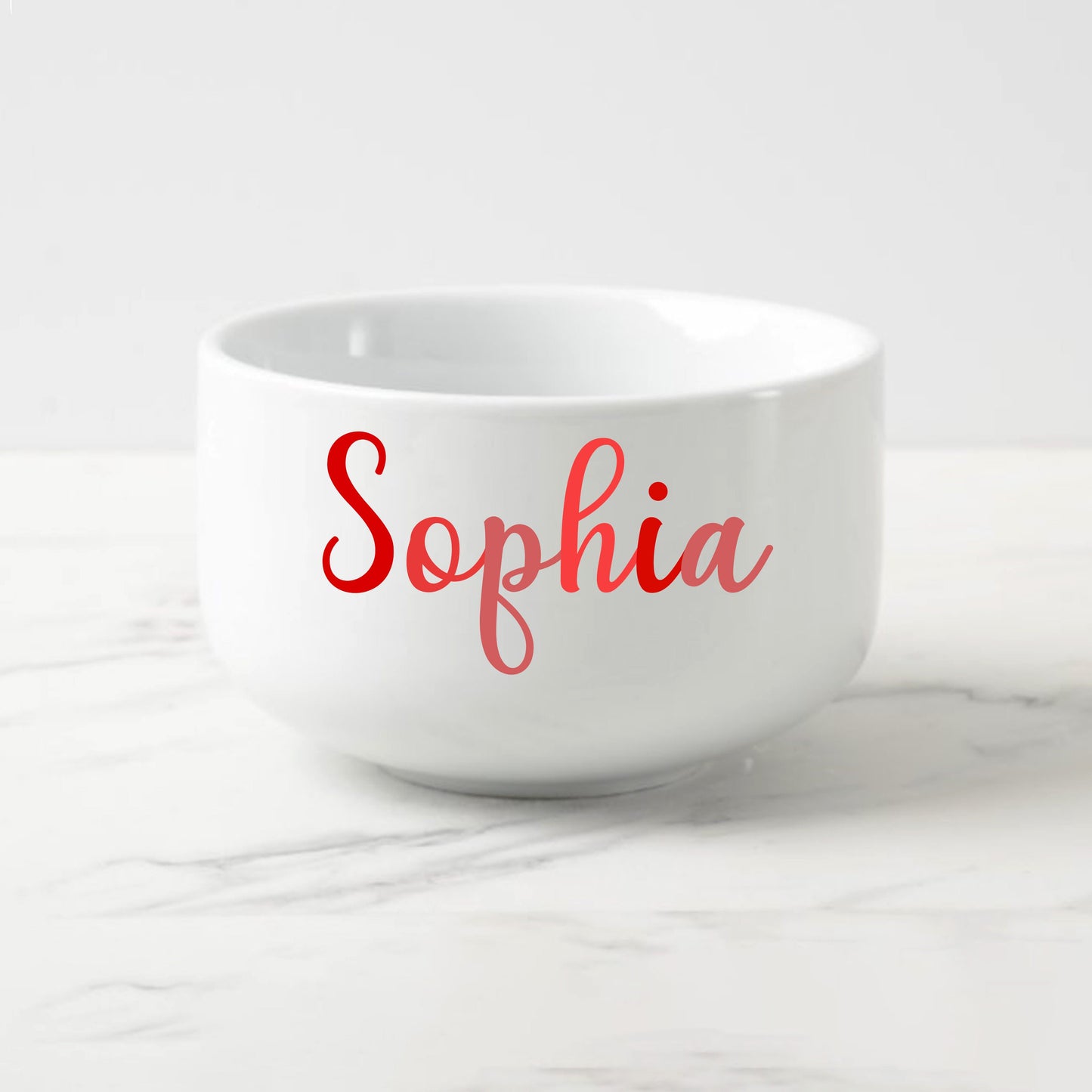 Colorful Personalized Snack Bowl