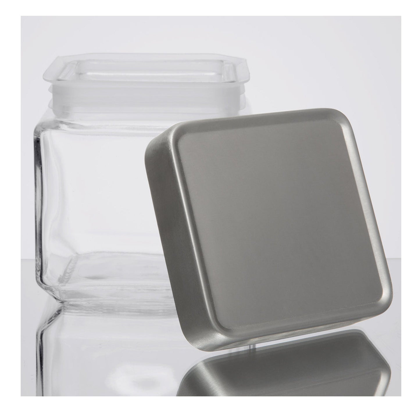 Engraved small Glass Jar