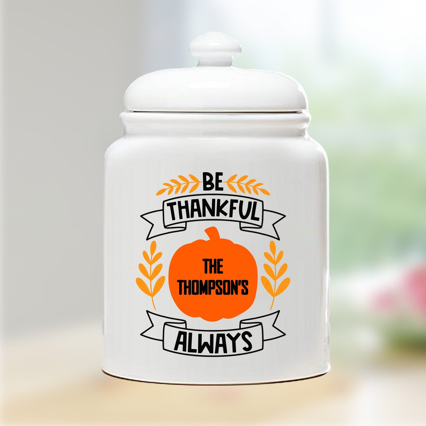Personalized Thanksgiving Cookie