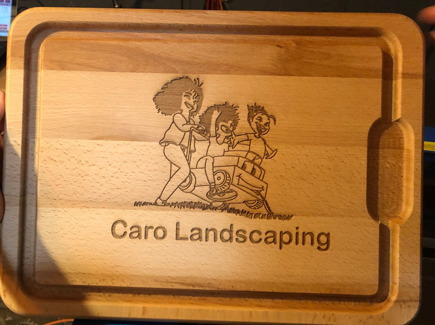 Personalized Cutting Board, Housewarming, Anniversary and Closing Gift Custom Cutting Board.