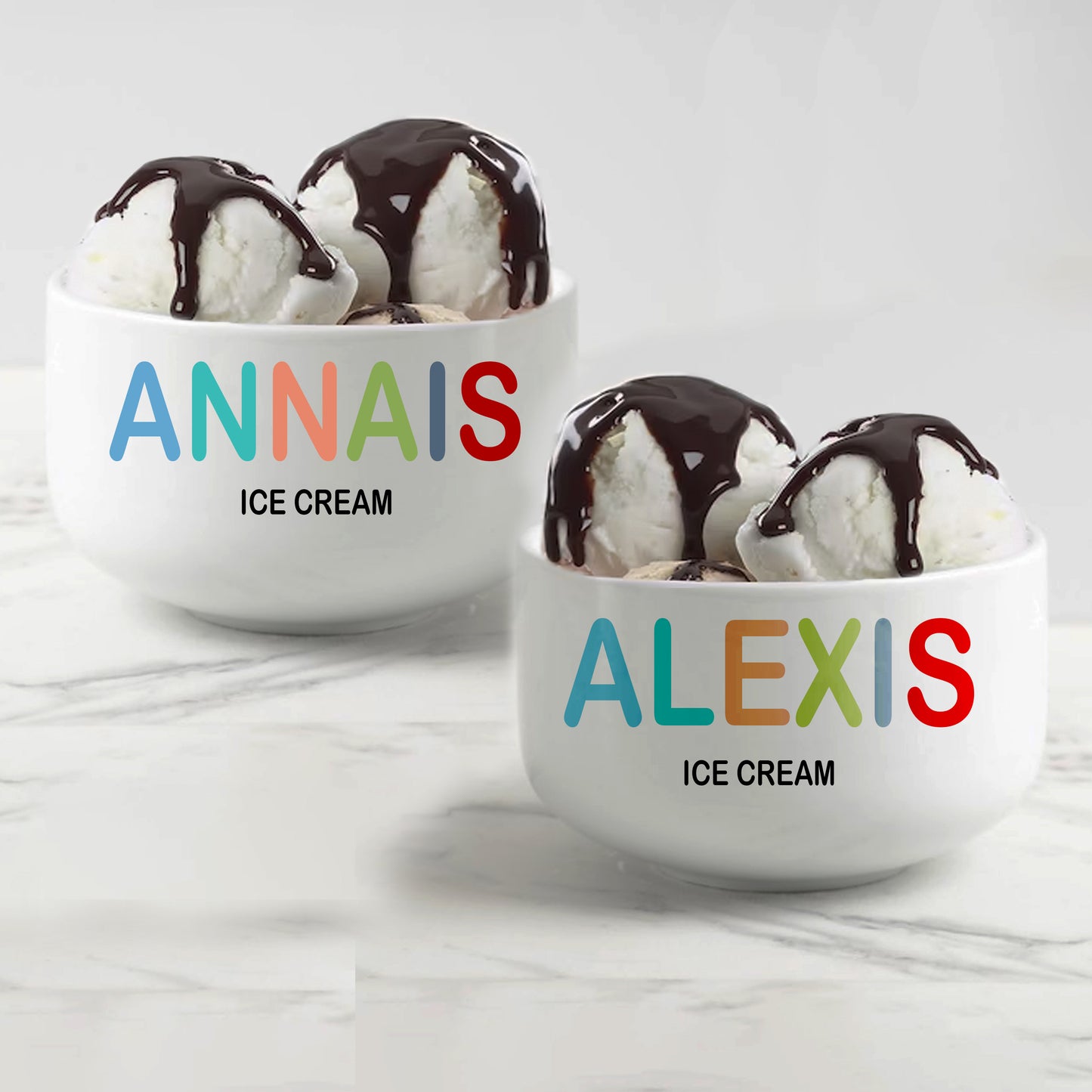 Kids Ice Cream Bowls