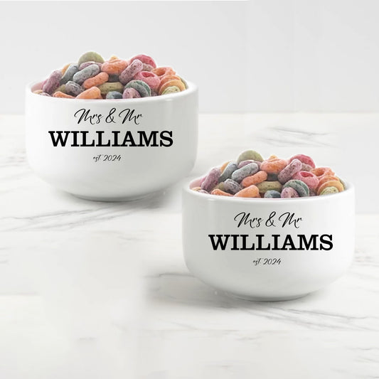 Romantic Cereal Bowls