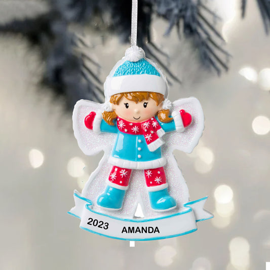 Snow Girl Ornament