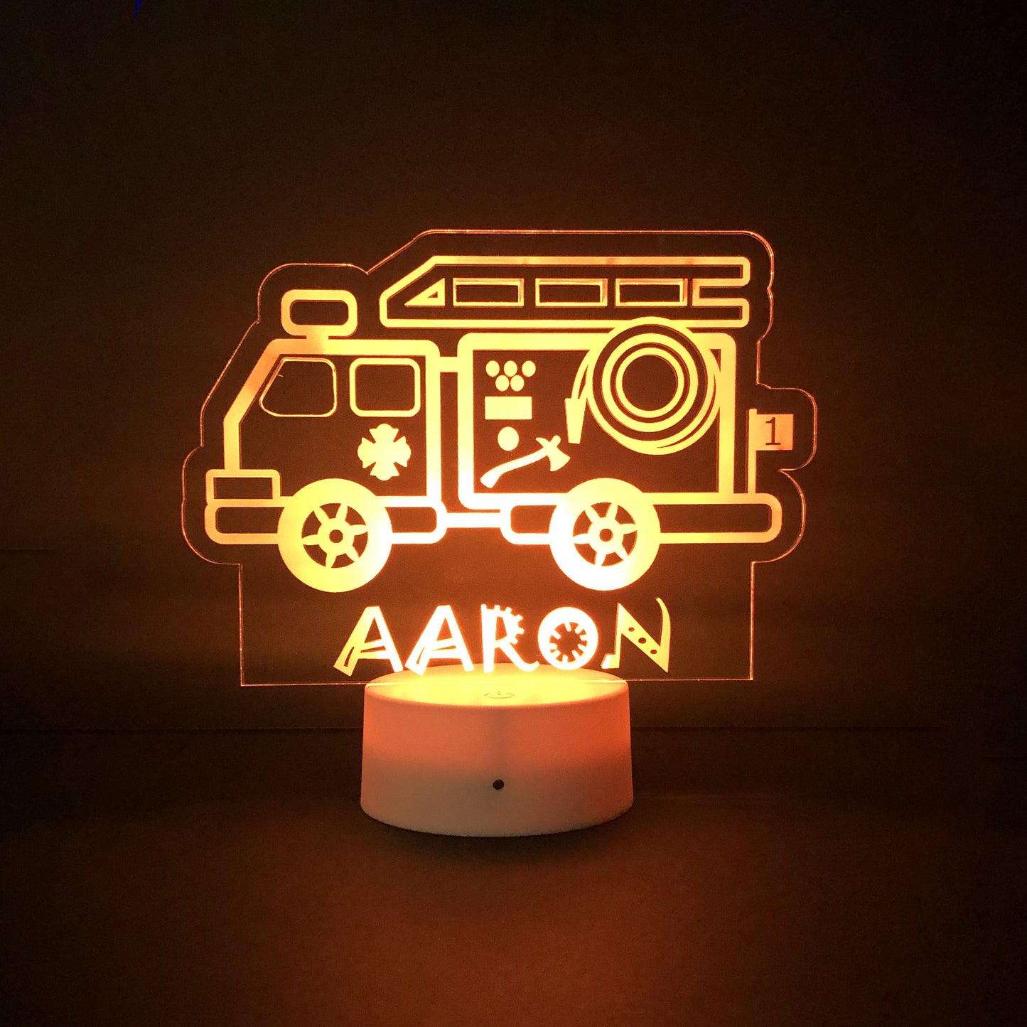 Personalized Truck Led Night Light