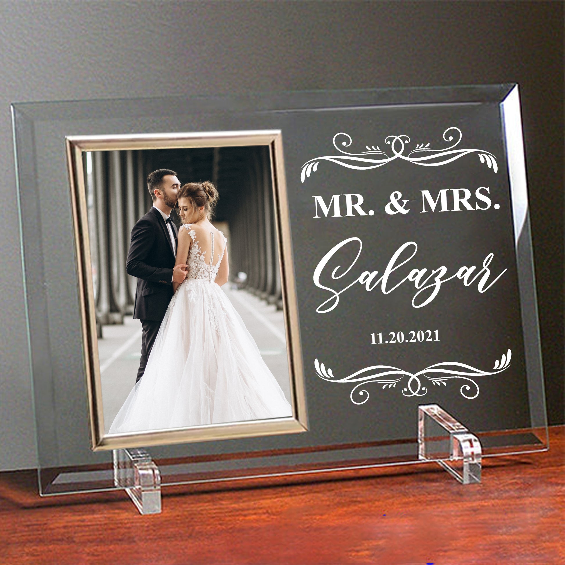 Personalized 50th Wedding Anniversary Photo Frame for Couples - LifeSong  Milestones