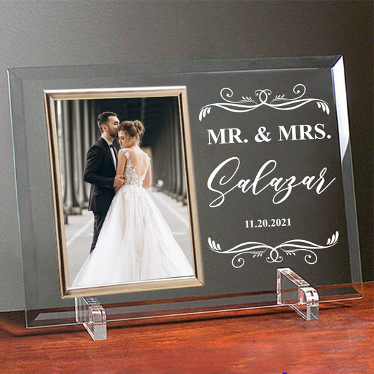 Wedding Glass Frame