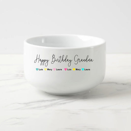 Personalized Birthday Bowl