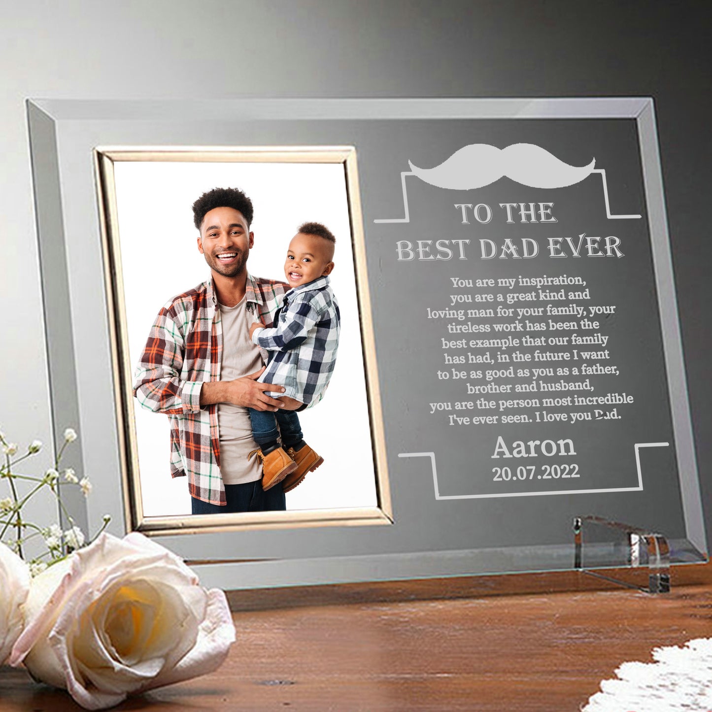 Personalized Father's Day Photo Frame