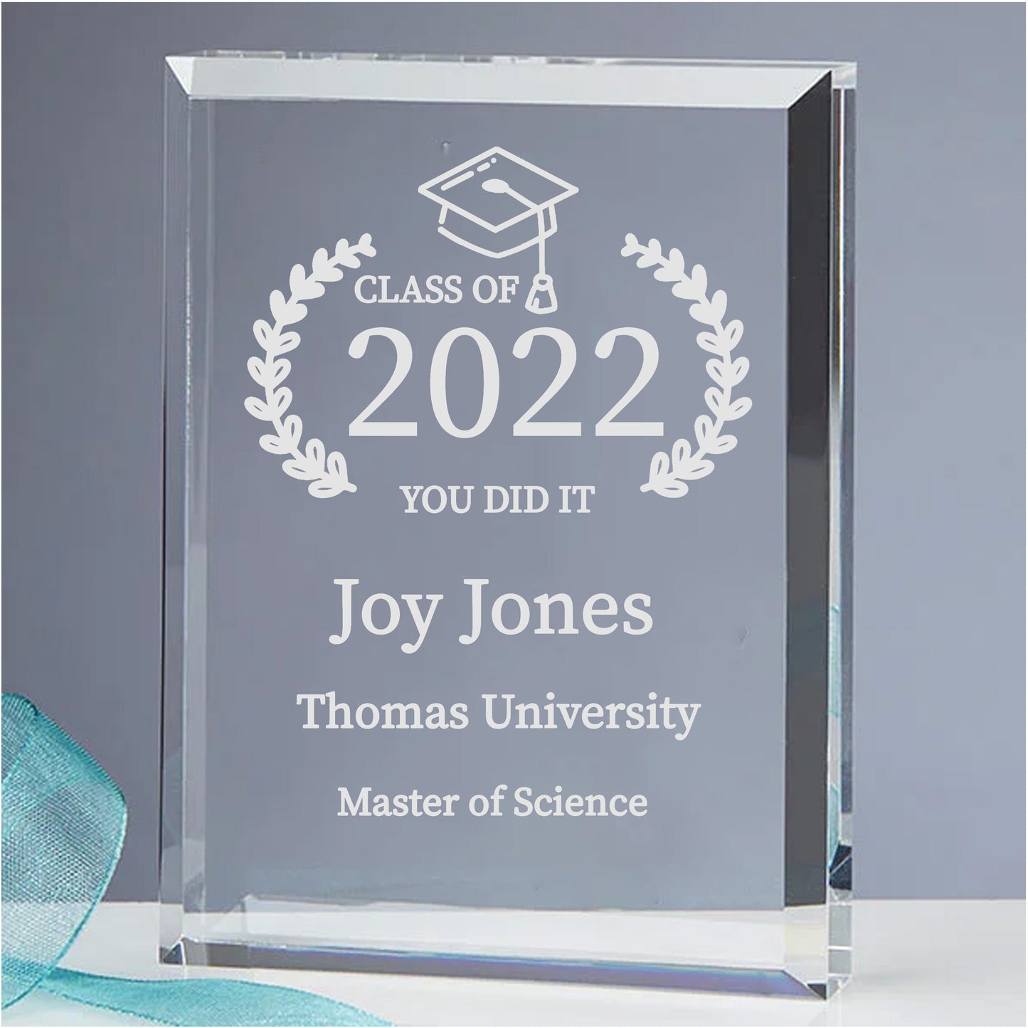 Personalized Graduation keepsake Block