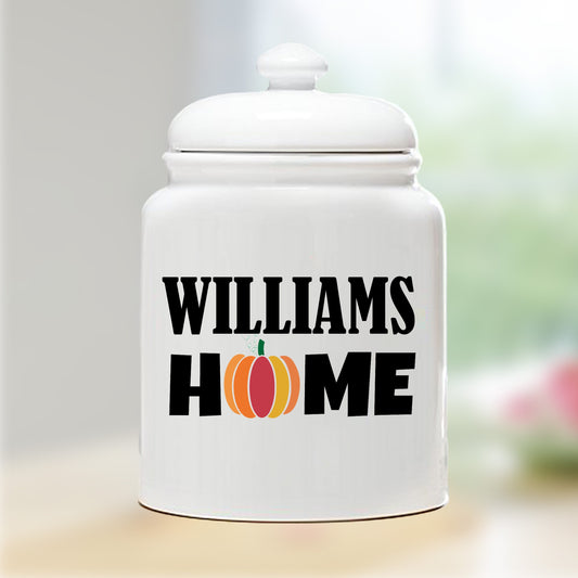 Personalized Home Custom Cookie Jar