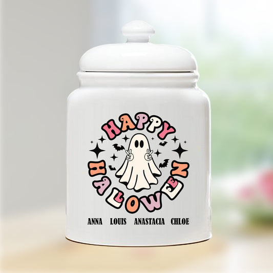 Custom Halloween Candy Jar