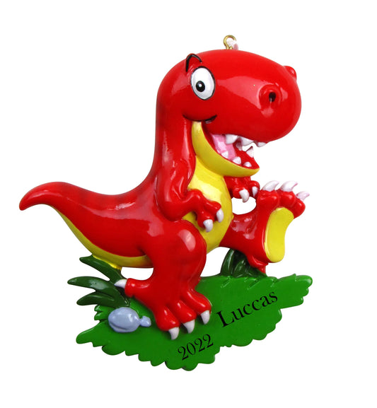 Personalized Dinosaur Ornament